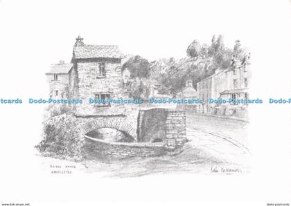 D284783 Ambleside Bridge House Postcard