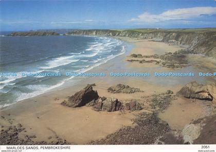 D289281 Pembrokeshire. Marloes Sands. Pembrokeshire Eye Postcards. Haven Colourp