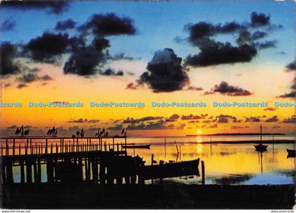 D290048 Sunset in the Maldives. J. Arthur Dixon. Newport. I. W. England. Farouk