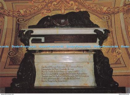 D298025 Peru. Lima. Cathedral. Francisco Pizarro Tomb. Peru Antiguo Slides No. 1