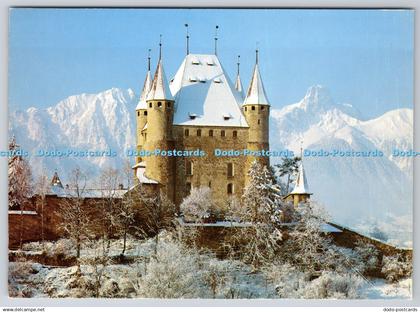 D304150 Switzerland Schloss Thun Thun castle Wefo Bern Gumligen Nr 534 Postcard