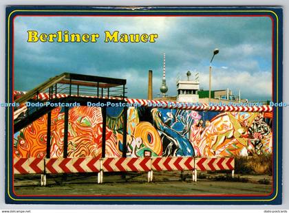 D316017 Berliner Mauer. Berlin. Herst. u. Verlag Schoning and Co. Gebruder Schmi