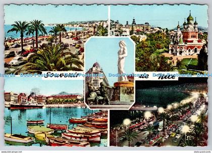 D320055 Souvenir De Nice. La Promenade La Nuit. A. D. I. A. Multi View