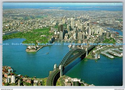 D320790 Australia. Sydney. N. S. W. Sydney Aerial View. Engelander Enterprises.