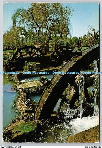 D321163 Arab Republic of Egypt. Fayoum. Waterwheel. Al Ahram. Cairo. Dino Sassi.