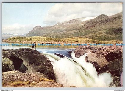 D323728 Stora Sjofallet. Sweden s great sea falls. Sven Hornell. Riksgransen. Ul
