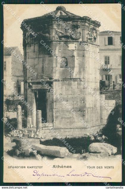 Grecia Greece Athens postcard cartolina MT0041