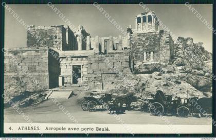 Grecia Greece Athens Real Photo postcard cartolina MT0057