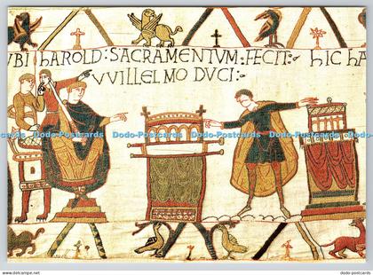 L343655 Tapisserie de Bayeux harold Swears Fealty to William Ville de Bayeux