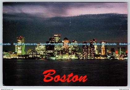L346172 Boston Boston Harbor at Night James Lemass 1994