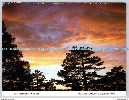 L347186 Worcestershire Sunset Worcestershire Of Women Institutes Mrs Butcher