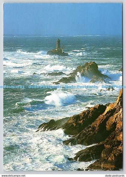 L347647 Plogoff A Storm Raging Over the Pointe du Raz Jos