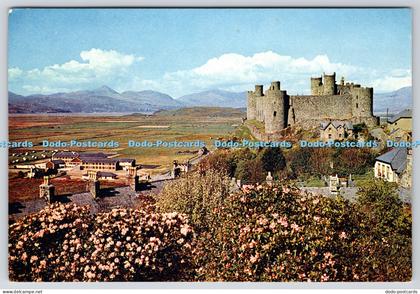 L348713 Merionethshire Harlech Castle J Arthur Dixon Newport I W England