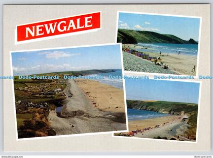 L353340 Newgale Pembrokeshire Pembrokeshire Eye Postcards Multi View
