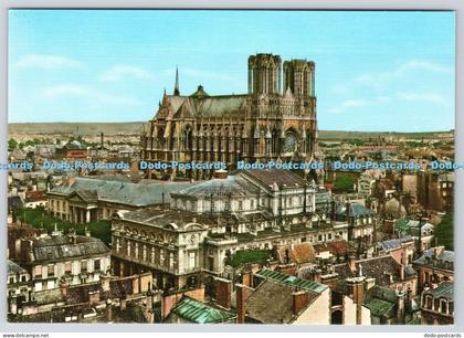 L357042 Reims Marne Panorama Vers la Cathedrale Reims