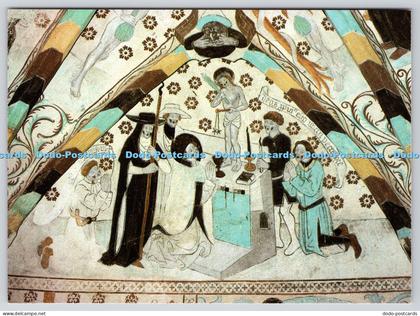L360097 Gregorius Massa Kalkmalning i Harkeberga Kyrka Rune Ahlen E Danielson