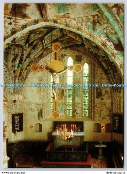 L367244 Harkeberga Kyrka Vaggmalningar av Albertus Pictor Rune Ahlen E Danielson