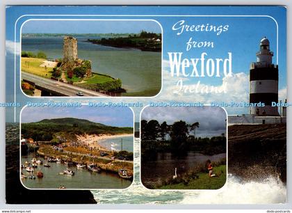 L368694 Greetings From Wexford Ireland John Hinde Multi View