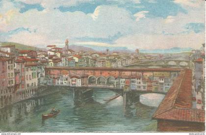 PC09150 Firenze. Veduta dei Ponti. A. Traldi. No 3