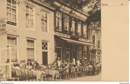 PC29588 Hillers Hotel T Hof Van Brussel. But Terneuzen. Nels