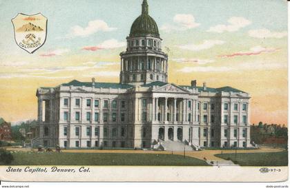 PC34359 State Capitol. Denver. Col. 1910