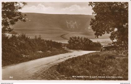 PC35791 Wilmington Giant. Near Eastbourne. RP
