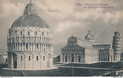 PC38712 Pisa. Piazza del Duomo coi Principali Monumenti. Pietro Roncati