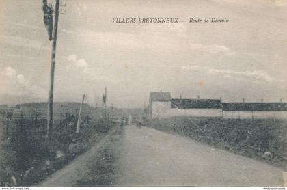 PC41394 Villers Bretonneux. Route de Demuiu. B. Hopkins
