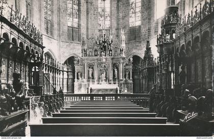 PC52870 Saint Bertrand de Comminges. Interieur de la Cathedrale. Le Maitre Autel