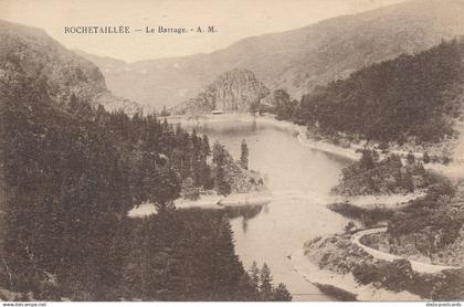 PC54674 Rochetaillee. Le Barrage. A. Monnier
