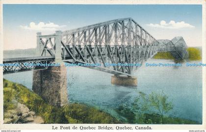 R009639 Le Pont de Quebec Bridge Quebec Canada