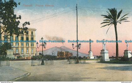R011291 Napoli. Piazza Vittoria. C. Cotini