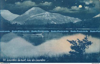 R012351 Lourdes la Nuit Lac de Lourdes Viron