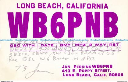 R012778 Long Beach California WB6PNB