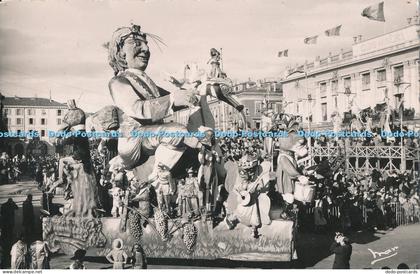 R017592 Carnaval de Nice Le Char de S M Carnaval LXVII RP