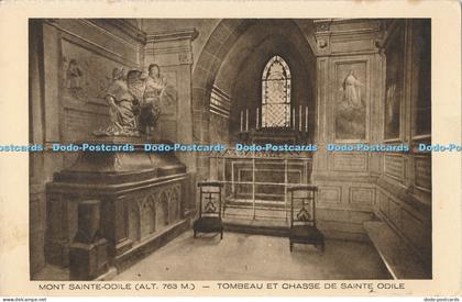 R019239 Mont Sainte Odile Tombeau et Chasse de Sainte Odile Braun