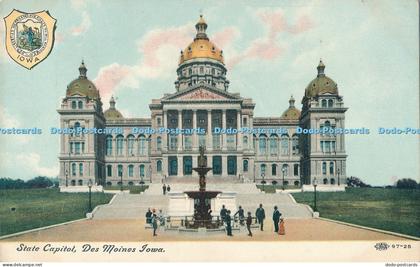 R020769 State Capitol Des Moines Jowa