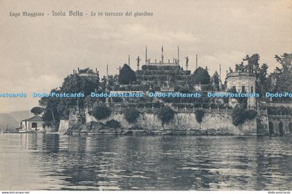 R033627 Lago Maggiore Isola Bella Le 10 Terrazze del Giardino Brunner
