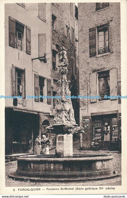 R038378 Forcalquier Fountaine St Michel
