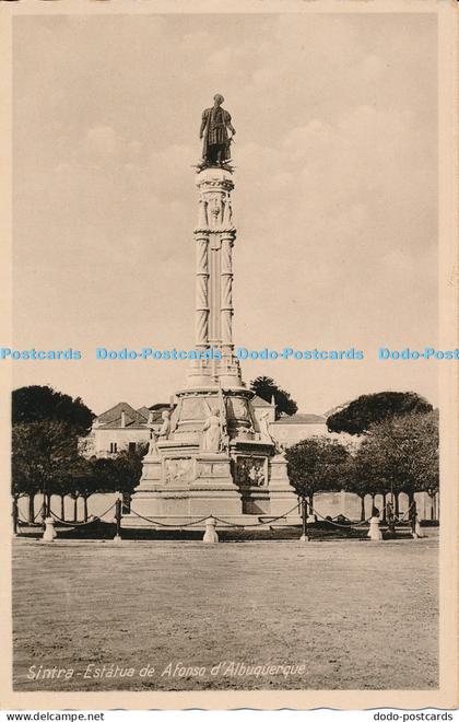 R038672 Sintra Estatua de Afonso d Albuquerque