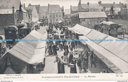R046985 Avesnes le Comte Le Marche G Baudier