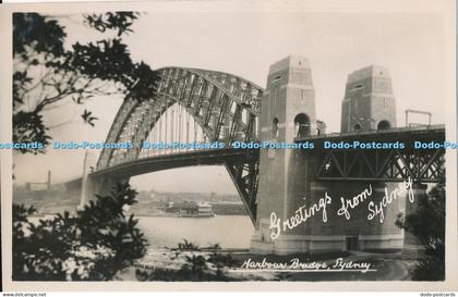 R048328 Greetings from Sydney Harbour Bridge Sydney Mowbray