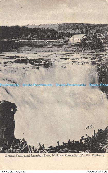 R053515 Grand Falls and Lumber Jam N B on Canadian Pacific Railway Valentine B H