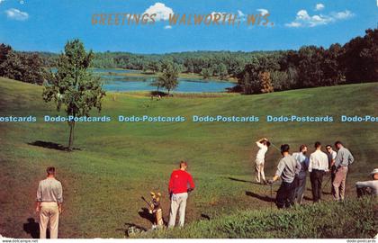 R054173 Greetings Walworth Wis L L Cook
