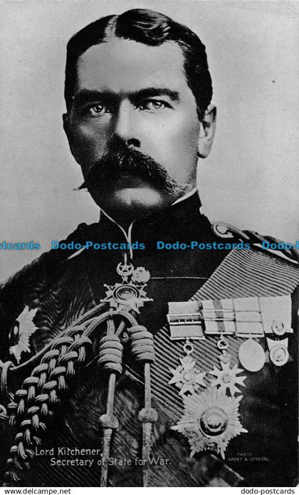 R055833 Lord Kitchener Secretary of State for War. Valentine