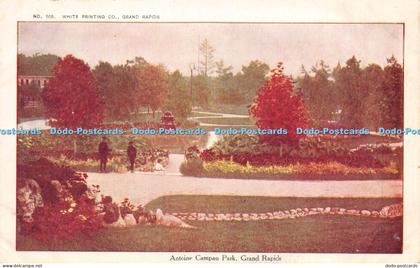 R058890 No 505 White Printing Antoine Campau Park Grand Rapids