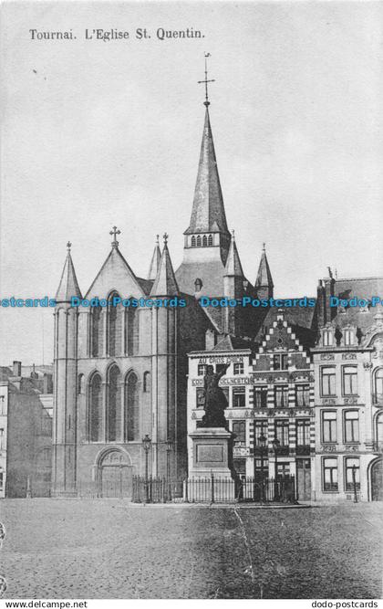 R081423 Tournai. LEglise St. Quentin