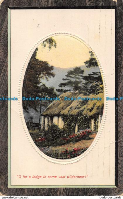 R145576 O For a Lodge in Some Vast Wilderness. Hartmann. 1909