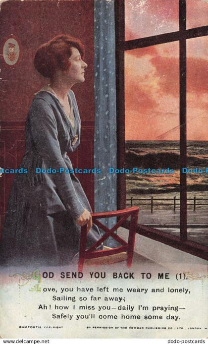 R162516 God Send You Back to Me. Bamforth