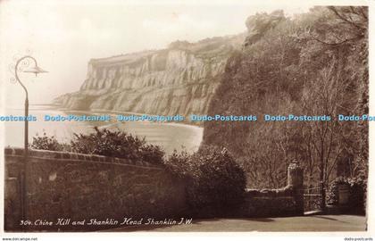 R194998 304 Chine Hill and Shanklin Head Shanklin I W RP Nigh 1936